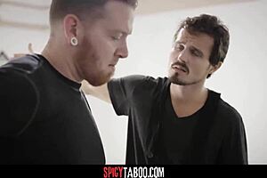 Hot blonde maid dares double penetration in threesome fantasy