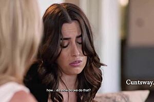 squirt coaching 101 from shy to soaking wet with rachael cavalli and chanel camryn on cuntsway.