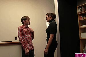 why does hot milf dry hump shy virgin?