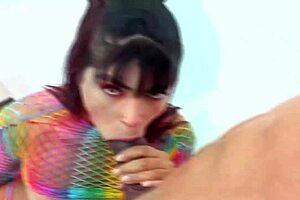 Innocent Latina Girl's First Anal With Big Black Cock Creampie