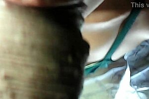 sexy brunette says 'suck my friend's cock'