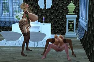 luna oliveira sticks ass on stepson vagninho until he fucks her asshole