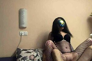 skinny cowgirl taking deep dick in both holes?