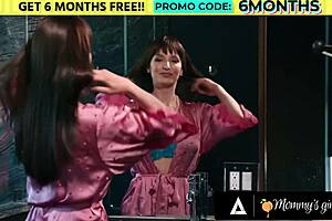 mommys girl - i thought you were my date, nearsighted milf lexi luna fucks stepbae hailey rose 😘