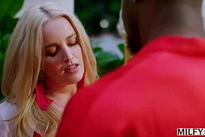 Blonde MILF Charlie Devours Ex's Cock!