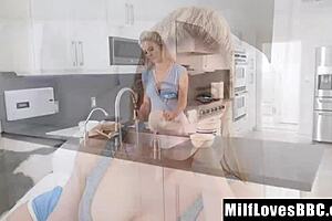 Cherie Deville Enjoys BBC Doggystyle Fun