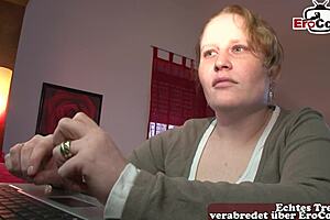 German Housewife Casting For Cheating With A Stranger.