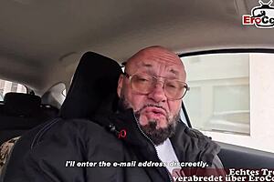 german thin teen picked up for a date, interviewed and filmed in pov without protection