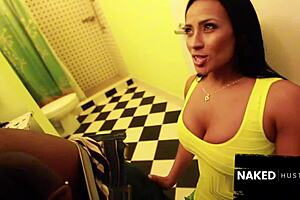 Sexy milf chills in her hotel room but craves that massive black cock which shows up for deep doggystyle pounding and licks 😍