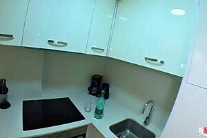 I took stepdad's Viagra by mistake, and stepmom helped me cum.