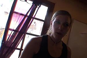 Blonde beauty Kelly Toma rides big cock to anal creampie