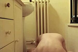 2024 esclave f handles her solo session with chains and enjoyment