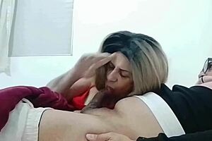 Story of a beautiful Latina MILF getting a massage with a machine