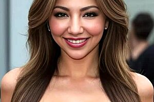 Thalía appears in the version, showcasing her sexy natural tits as a Latina babe.