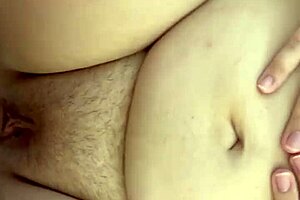 pov raw bareback sex with chubby milf stepmom cum inside