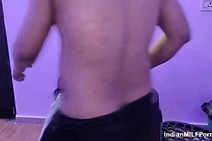 skinny indian milf bhabhi in hotel, bent over for ex boyfriend's hardcore sex 😍