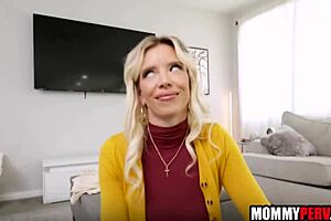 i found my stepmoms nude pics and got so excited pov mommy shaved pussy tattoo milf hairless blonde shaved fucking mature