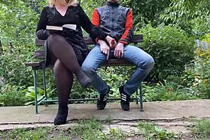 Fat Curvy BBW Cougar Step Mother Fucks Step Son Outdoors