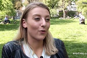 hot 19-year-old munich girl filmed masturbating intimately