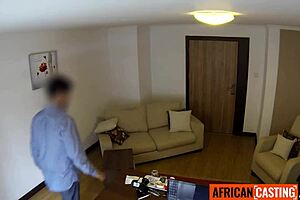 Amateur Black Milf Sucks White Dick Pov in Homemade Interracial Casting