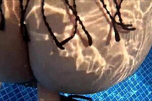 Milf Prefers Dick Over Food In Pool