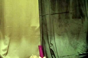 slave girl does striptease outdoors