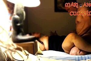 My lover teaches my partner some tips