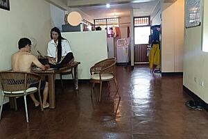 Old Kinky Stepfather Fucks Young Girl At Home.