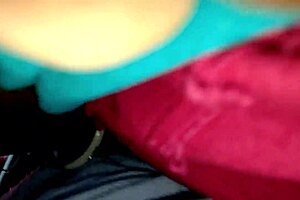 Sexy auntie says, 'Fuck me hard in the car by the highway jungle.'