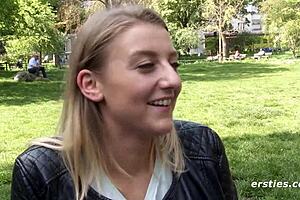 hot 19-year-old munich girl filmed masturbating intimately