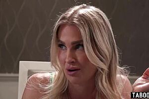 Panties stealer gets gangbanged by milfs 😏