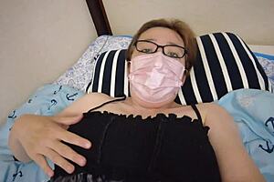 Married Bride Milf Masturbates On Bed With Big Tits! Full Video On Xvideos!