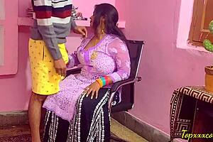 Indian Bitch Endures Rough Sex In The Office Backroom, With Painful Fucking And Blowjob.