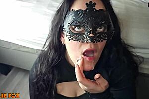 Amateur milf swallows 20 loads of cum - millie fox