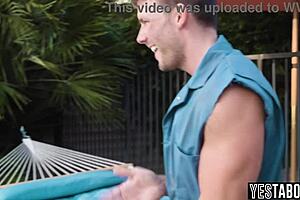 Two handymen rail petite milf wife, making her cheat?