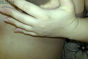 Cuckold catches pregnant wife after bareback sex