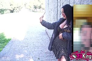 Sexy Teacher Aura Rodriguez Flashes Tits While Searching For Young Dicks To Ride And Suck