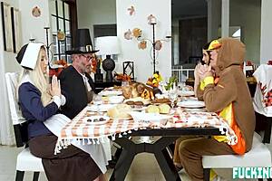 Let's have a dirty family fuck before the holiday feast