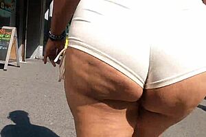 Walking In Public Wearing Mini Shorts