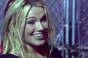 Gina Ryder rides cowgirl in fishnets and shoes for big tits action