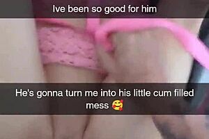 Cheating Milf Wife Bred And Creampied On Snapchat 😈