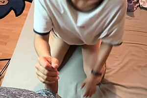 Girl from the Apartment Across Swallows My Dick and Then Rides It