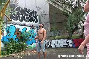 Grandparents Pick Up A Teen Girl On The Basketball Court