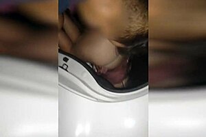 mexican wife flashes tits ass for dogging creampie