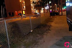 Asian slut caught fucking huge BBC outside 😈