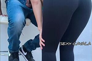 brazilian milf hired for blowjob but wanted more