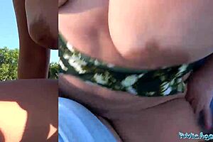 Public Agent Busty Crazy Milf In Sloppy Blowjob