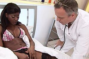 i tricked the doctor into interracial sex as jasmine webb