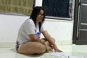 my stepfather pleases me with big cock