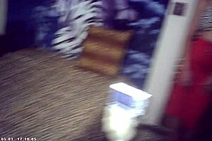 Behind the scenes, glasses cam big breast brunette babe feels the italian pound machine in her first porn video.